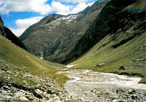 Malebné údolí nedaleko Clarahütte